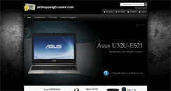 Desktop Screenshot of deshoppingecuador.com
